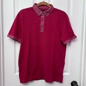 Luxury Touch Polo Shirt | Banana Republic Men’s Large | Burgundy